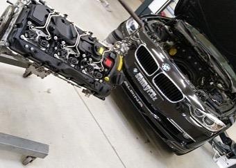 Alpina B3 F30 N55 - kompletní revize motoru včetně výměny kliky a ojnic je u konce. Jdeme do auta a zpátky na silnice.... #senkyrmotorsport 