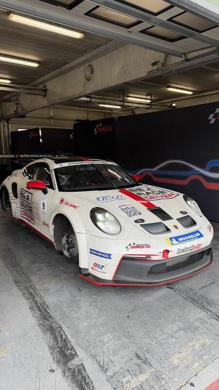 The Porsche 992 GT3 Cup #9 is ready for the PSCCE26 race...