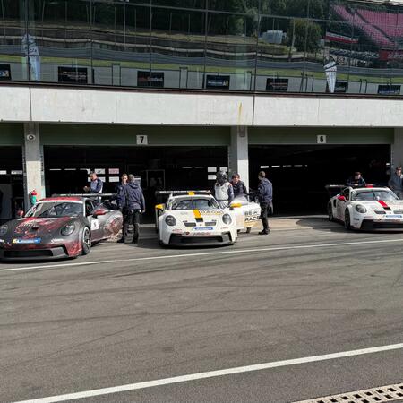 We're ready to take our place on the starting grid for the...