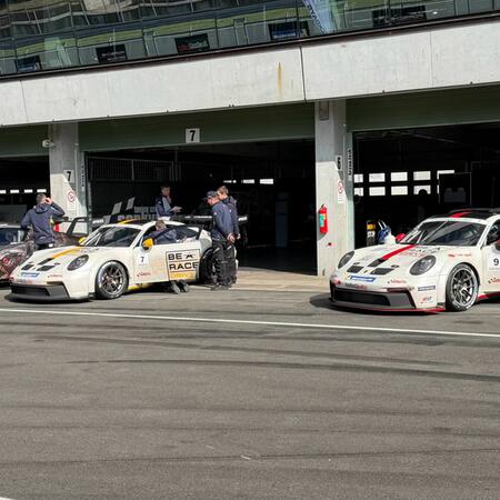 We're ready to take our place on the starting grid for the...