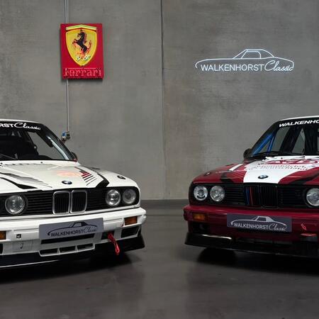 M3 E30 2,3l Gr.A a M3 E30 2,5l Evo DTM – dvě posádky Šenkýř...