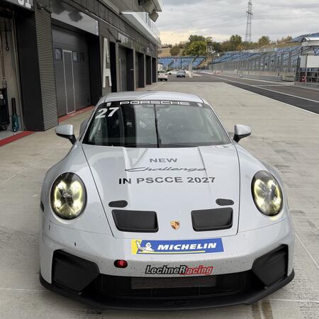 Šenkýř Motorsport měl na testování nové Porsche 911 Challenge