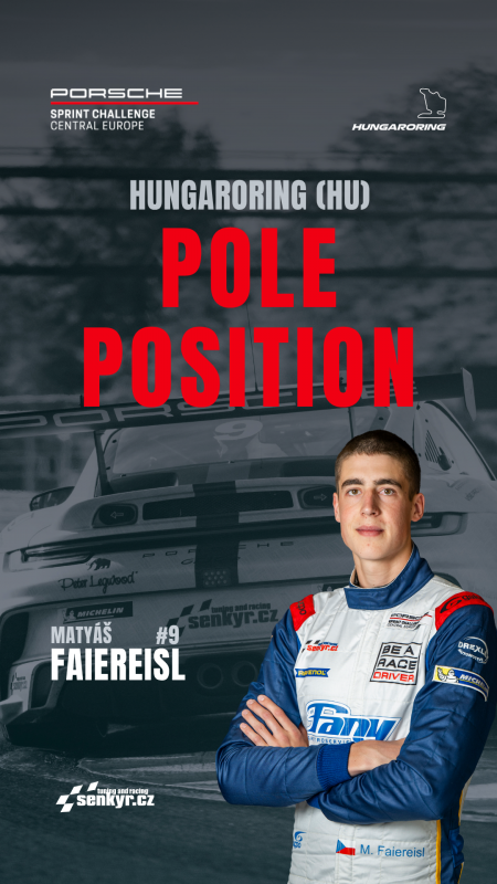 Pole position for M. Faiereisl