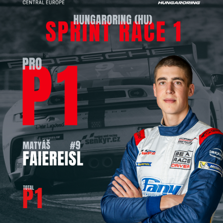 Výsledky prvního sprint závodu na PSCCE26: Hungaroring