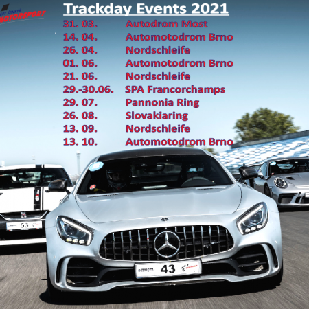 🇬🇧 The complete TRACKDAY calender 2021 is here!!!
31. 03. 2021...