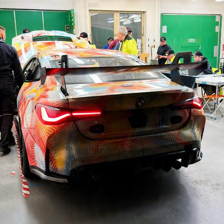 Technickou kontrolou prochází také BMW M4 GT4 (G82) EVO