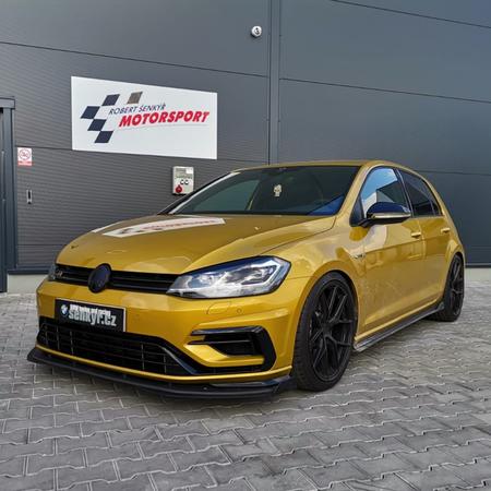 VW Golf R (VII) a podvozek KW DDC pro #rsrperformance.
•••
Výškově...