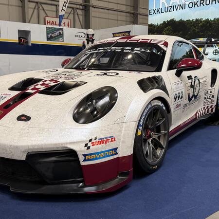 Porsche 911 (992.2) GT3 Cup - Detailní pohledy na exteriér
