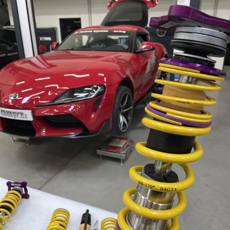 Toyota Supra GR a další část úprav...