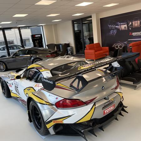  ‼️The famous Marc VDS Z4 GT3 is now ready wraped back into the 24h Spa Francorchamps 2015 livery. That was the last race of this car and chassis...
