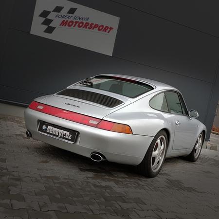 Dnes mimojiné i Porsche 993 S a sportovní výfuk...