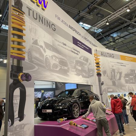 Expozice KW Suspension, ST Suspension a BBS na Motorshow Essen...