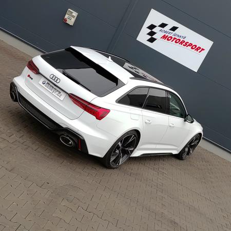 Instalace Evolution Line do Audi RS6 Avant včetně Akrapovič...