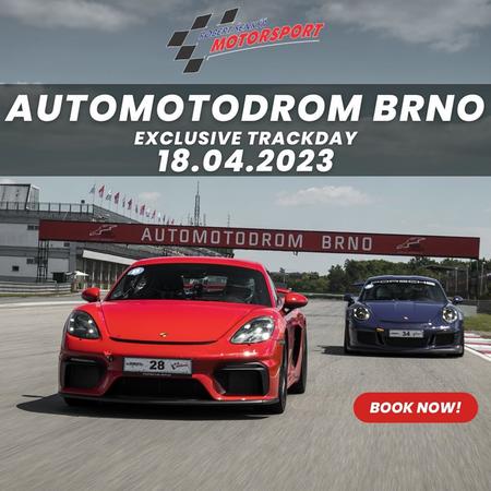 Automotodrom Brno Exclusive Trackday 18.04.2023
Velká trackday...