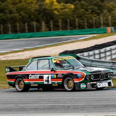 BMW E9 3,0l CSL v přípravě na: Automotodrom Brno Youngtimer &...