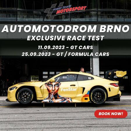 Automotodrom Brno Race Test - pondělí 25.09.2023 ● speciální...