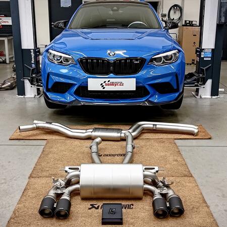 Krásné BMW M2 CS (F87) jsme na přání majitele osadili kompletním...