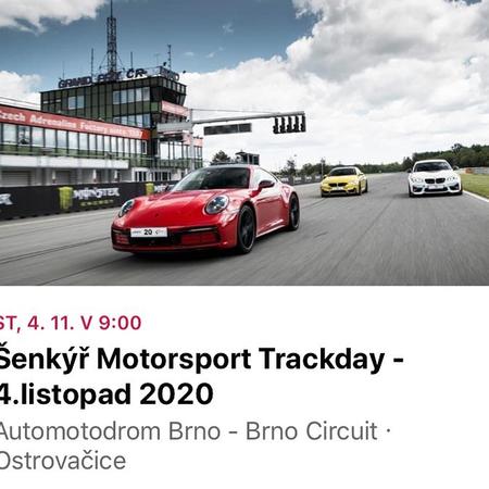 Přátelé, bojujeme a za zrušený velký trackday 21.10. jsme...