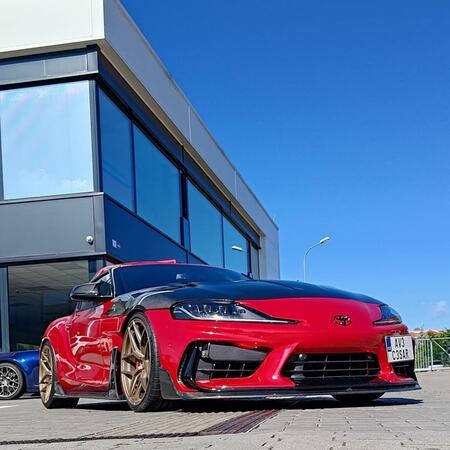 U krásného projektu Toyota Supra 3,0, který je velkým koníčkem...