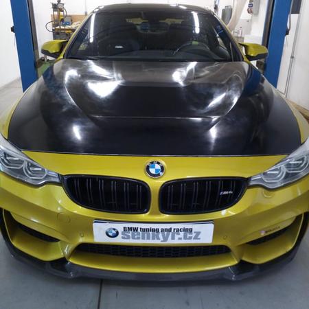 Karbonová kapota GTS style pro BMW M4 F82. Úspora hmotnosti,...