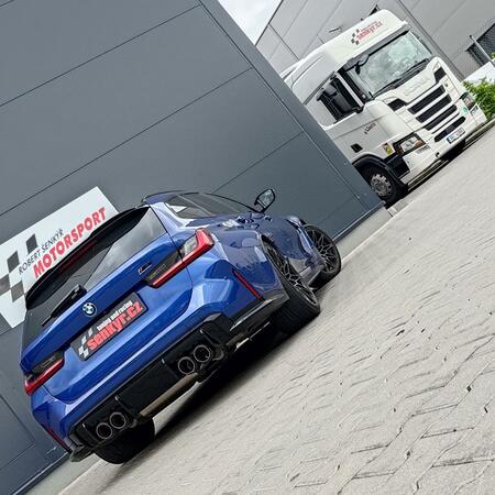 Instalací výfuku Akrapovič získal majitel power-kombi BMW...