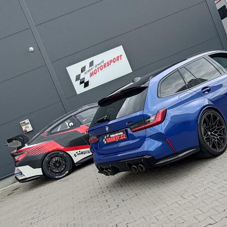 Instalací výfuku Akrapovič získal majitel power-kombi BMW...