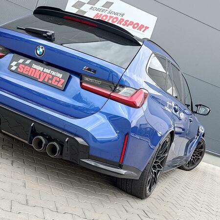 Instalací výfuku Akrapovič získal majitel power-kombi BMW...